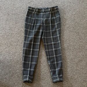 Gucci Black and White Plaid Pantsuit